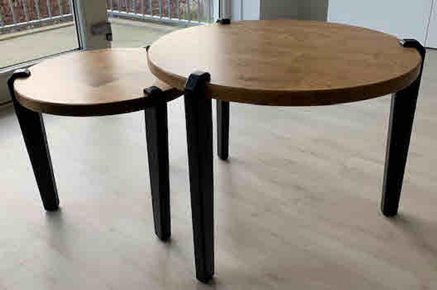 Two small tables