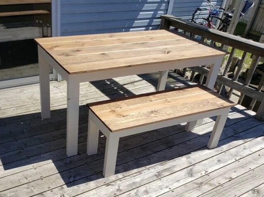 Outdoor Table & Benches