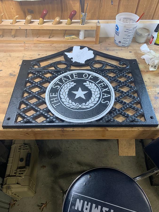 Iron Rocking Chair refinish