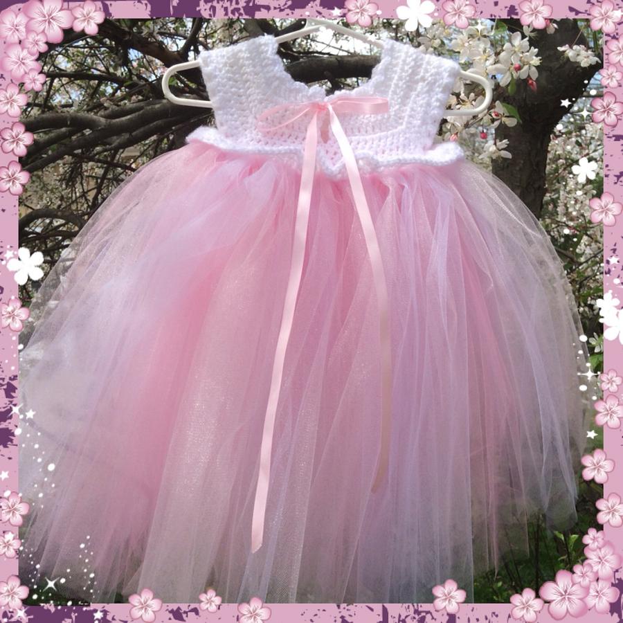 Empire Waist Dogwood Tutu Dress