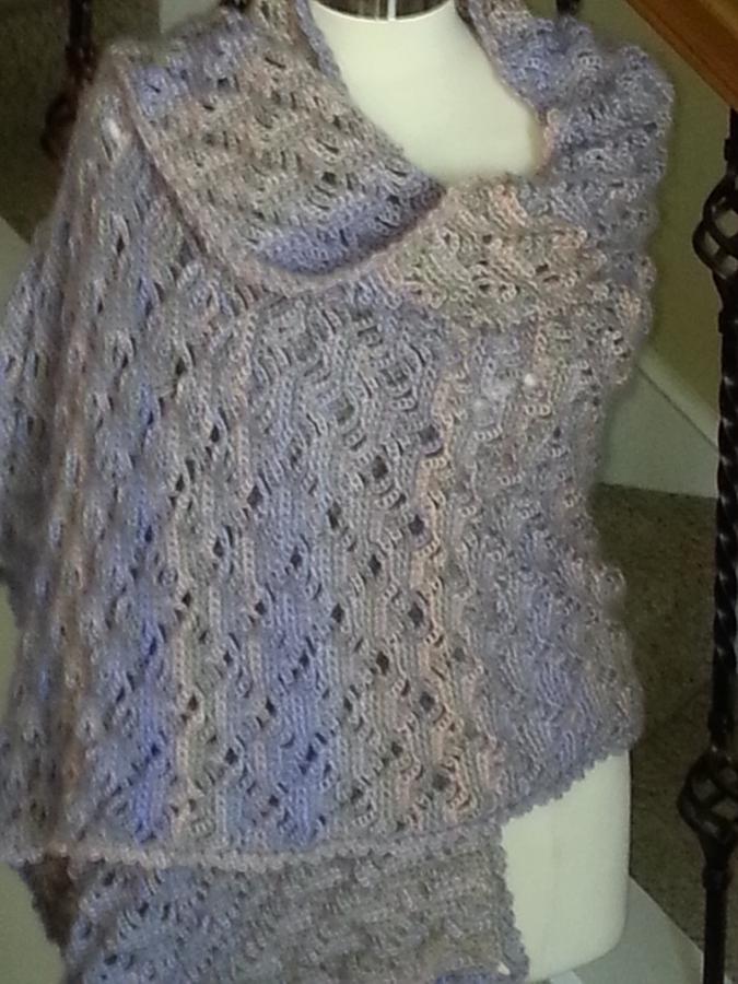 Lattice Lace Shawl