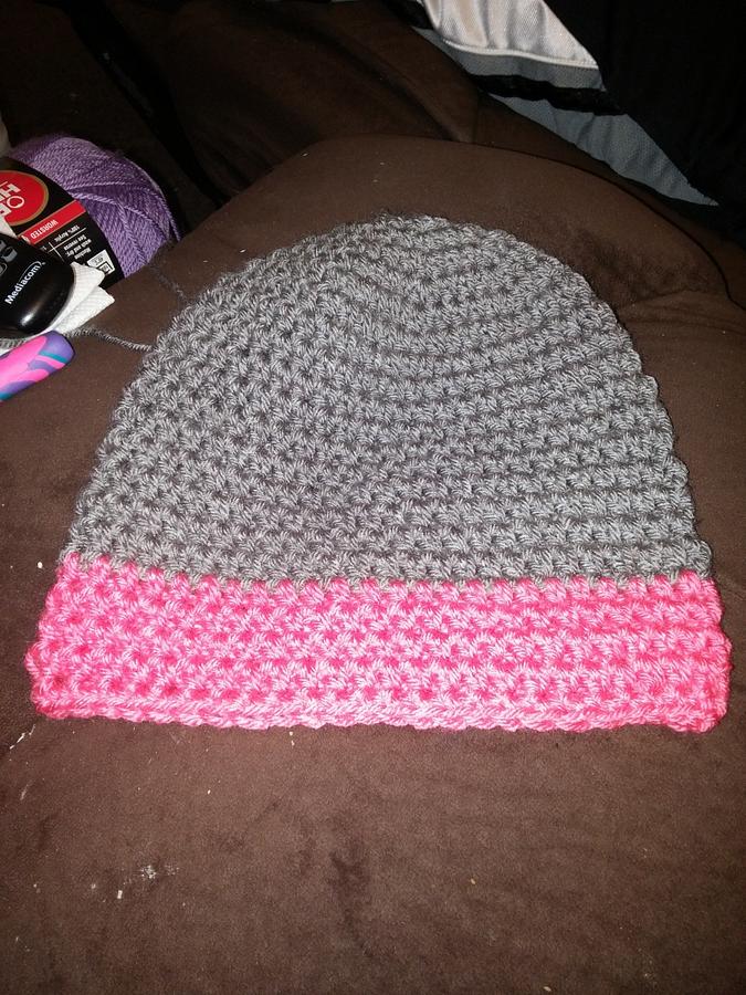 another scarf, hat, headband set