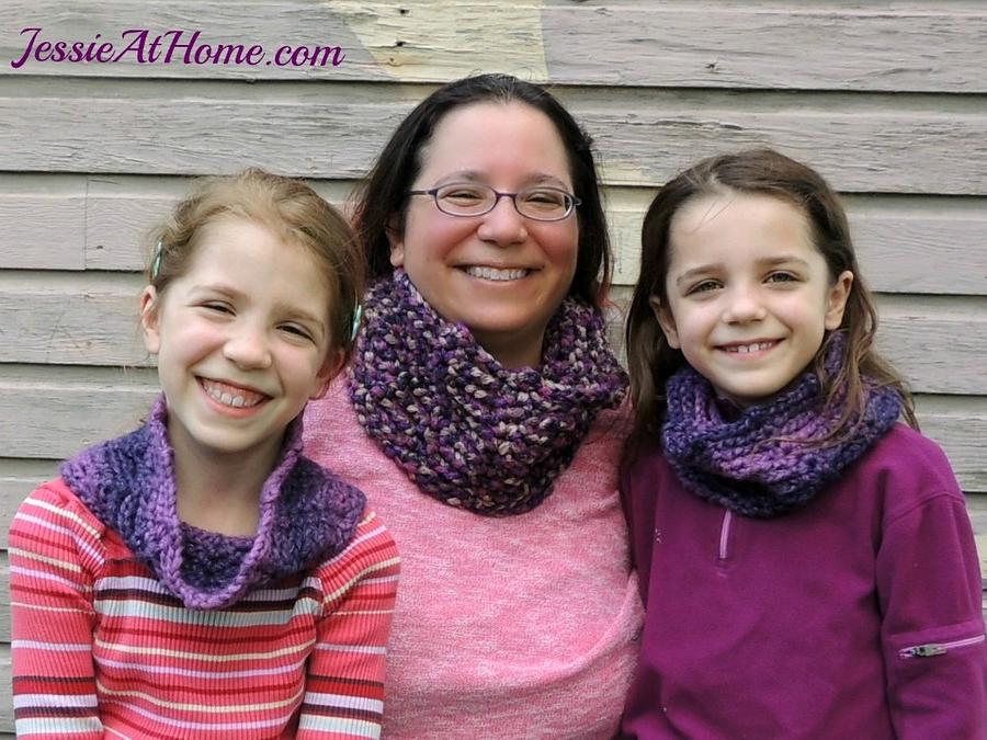 Mommy and Me Infinite Twilight Cowls