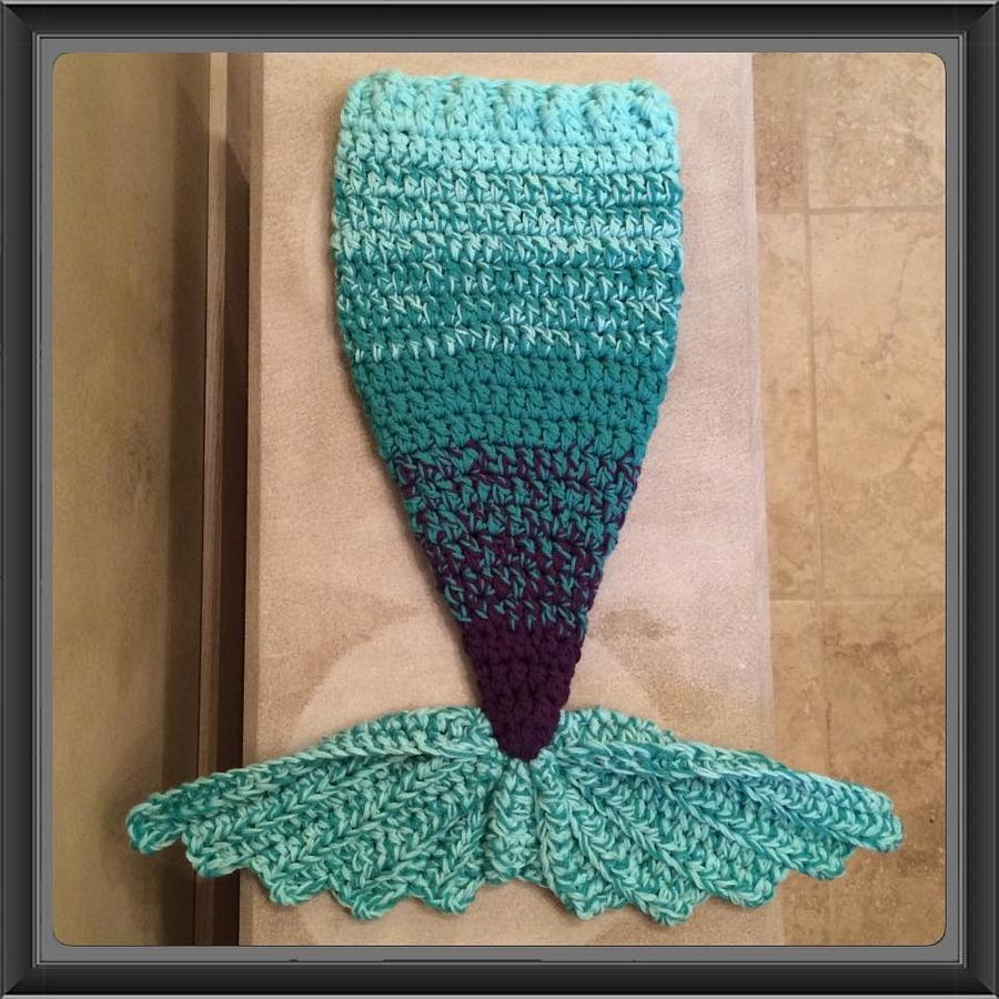 Mermaid Tail Cocoon/Blanket