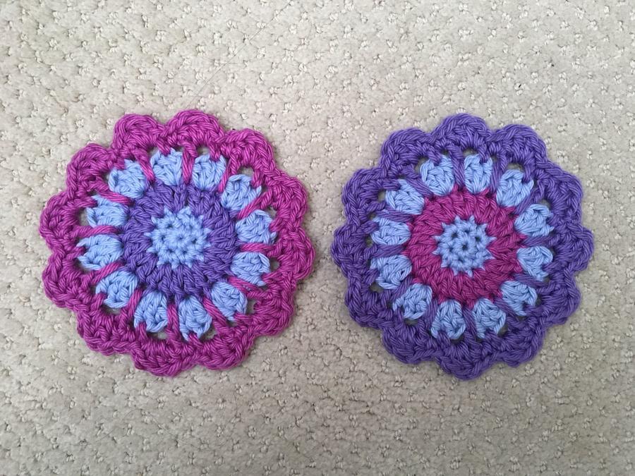 Mandala coasters