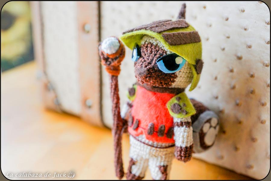 Felyne Amigurumis - Monster Hunter - La Calabaza de Jack