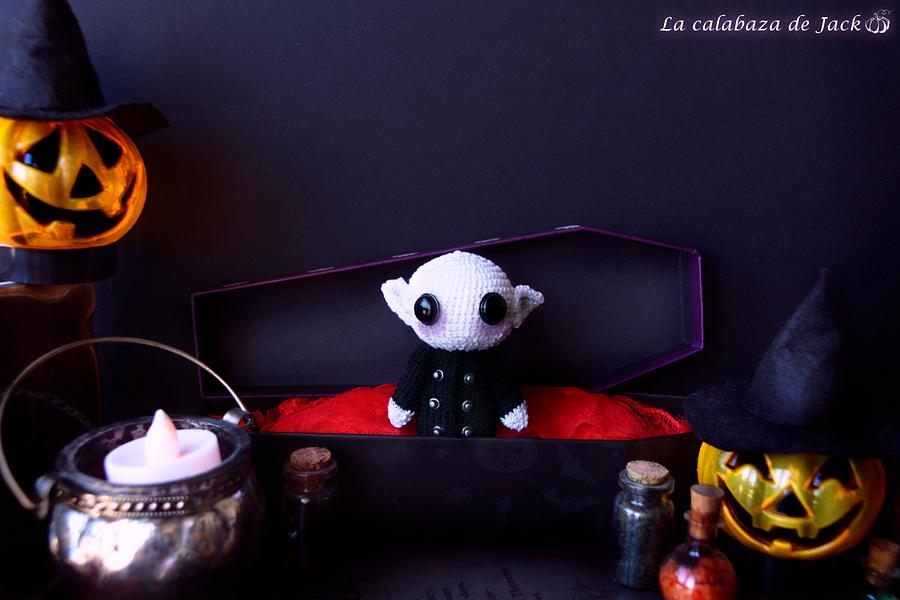 Nosferatu Amigurumi - La Calabaza de Jack