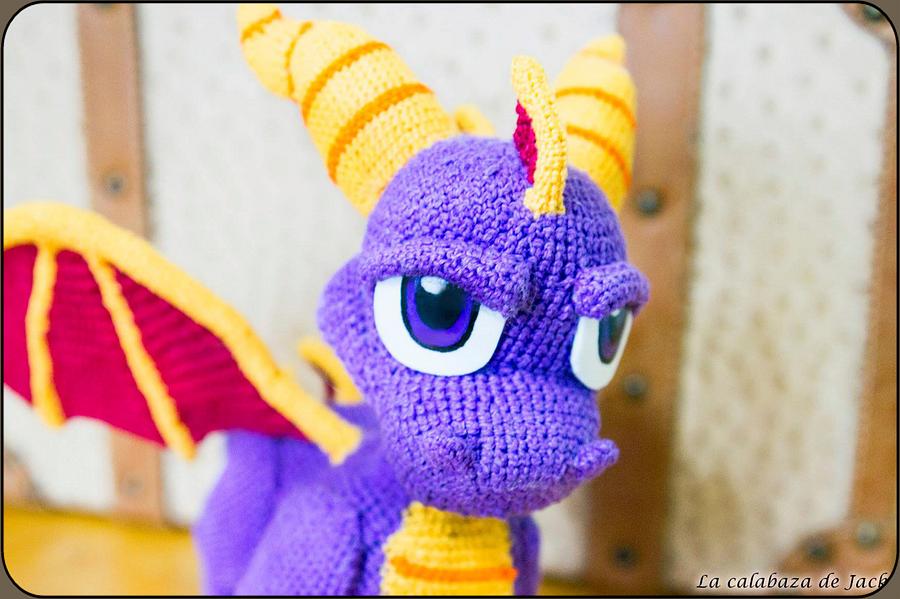 Spyro Amigurumi - La Calabaza de Jack