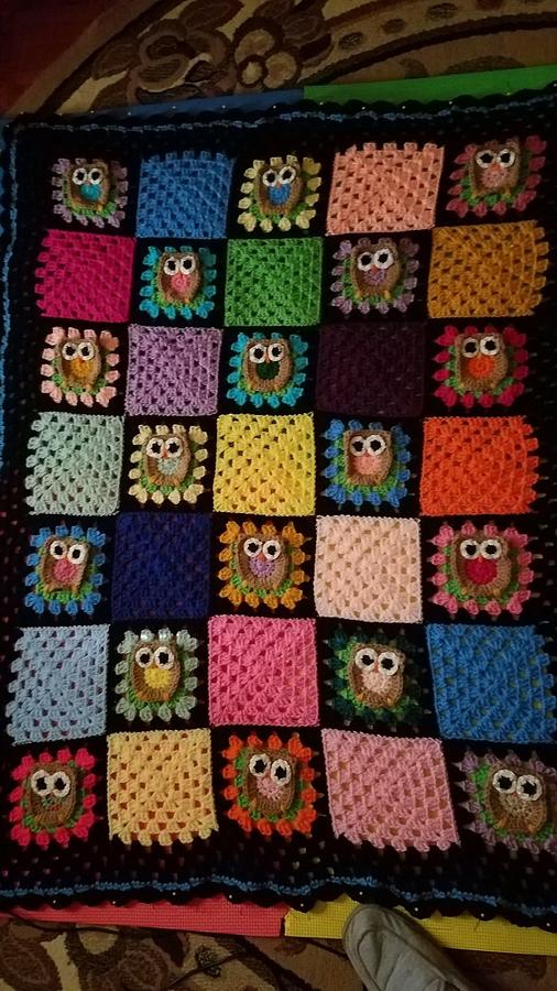 Owl Granny Afghan