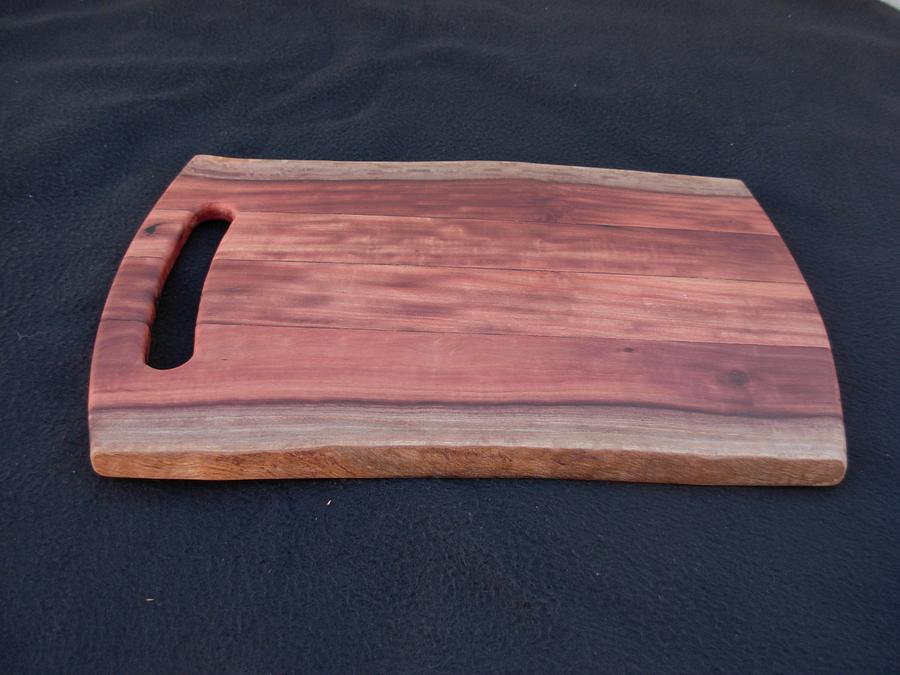 Natural Edge Eucalyptus Cutting Board