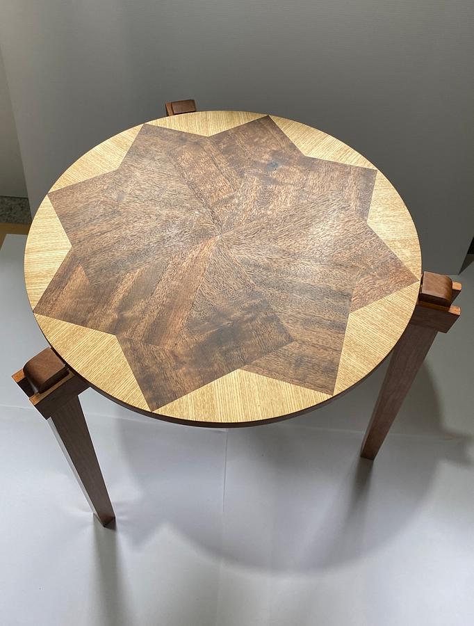 Tri-table - last gift for year finished