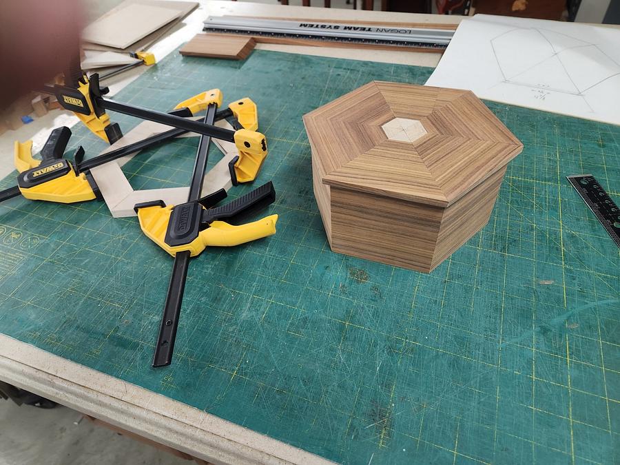 Hexagon boxes