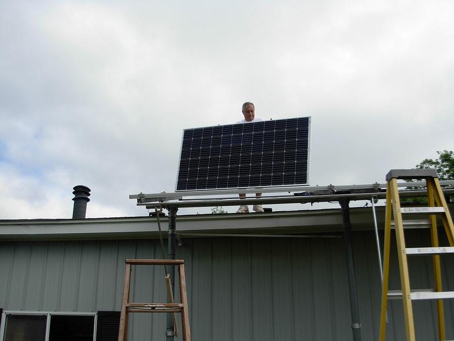 Solar Panel Array ( 6 panels)  1950 watts