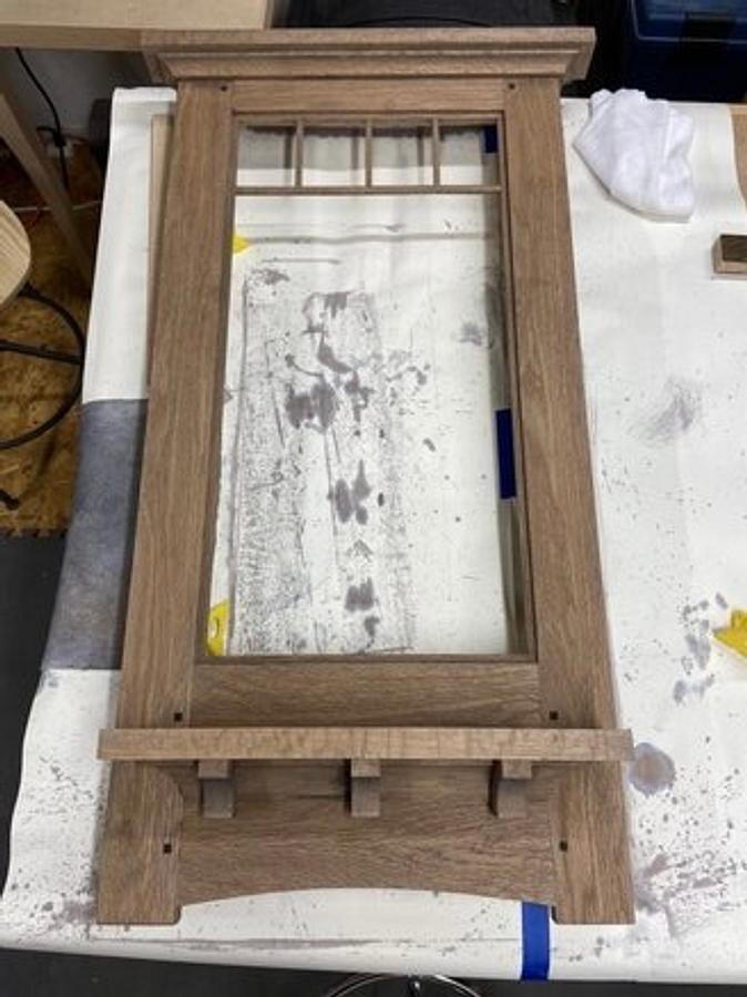 Arts and crafts mirror 