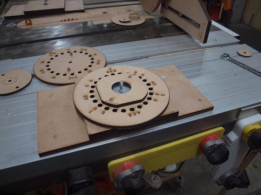 Drill Indexing jig for small parts.