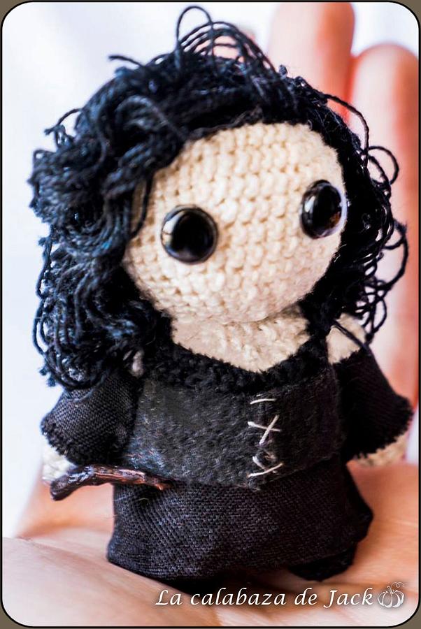 Bellatrix Lestrange Amigurumi - Harry Potter - La Calabaza de Jack