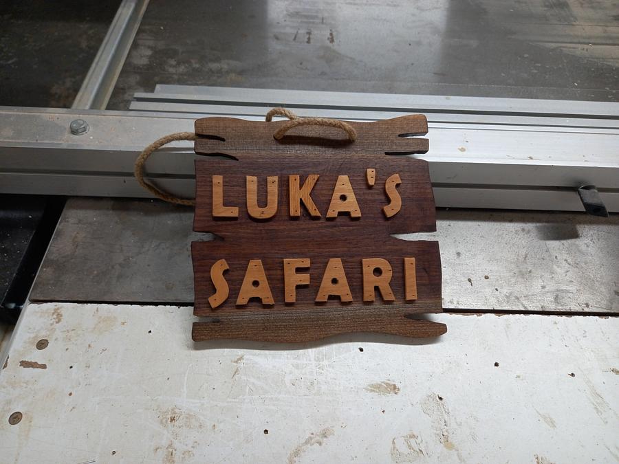 WOODEN SIGN