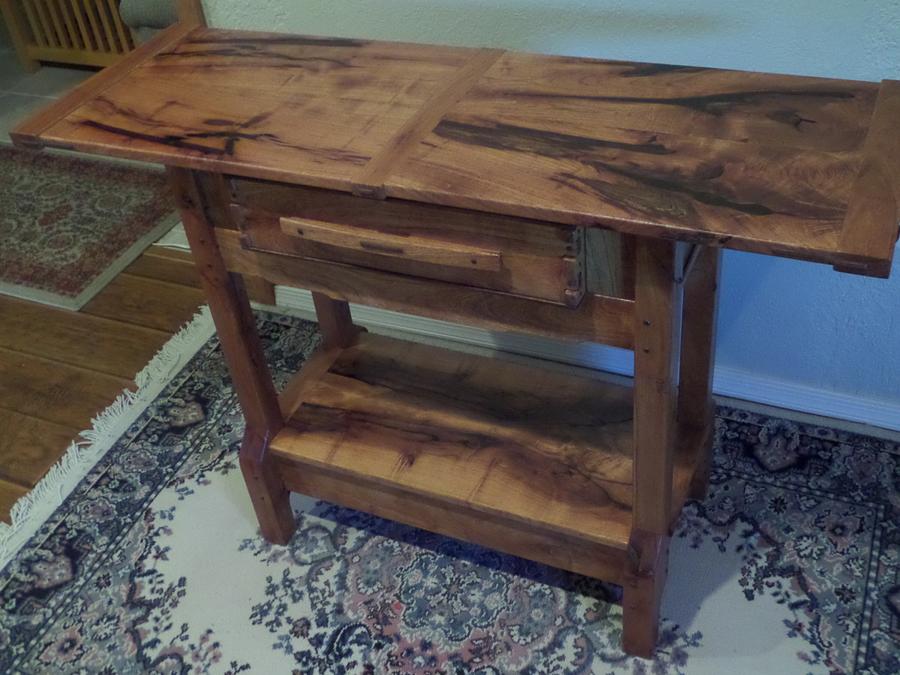 Mesquite table with G&G details