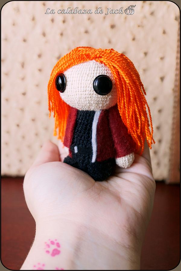 Clary Fairchild Amigurumi - Shadowhunters - La Calabaza de Jack