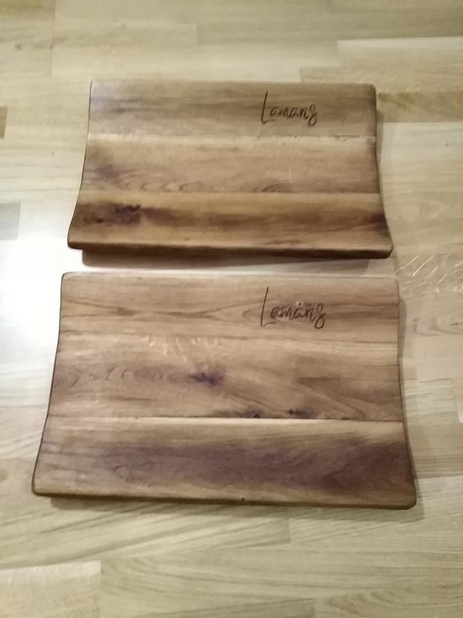 OAK BARREL TRAYS