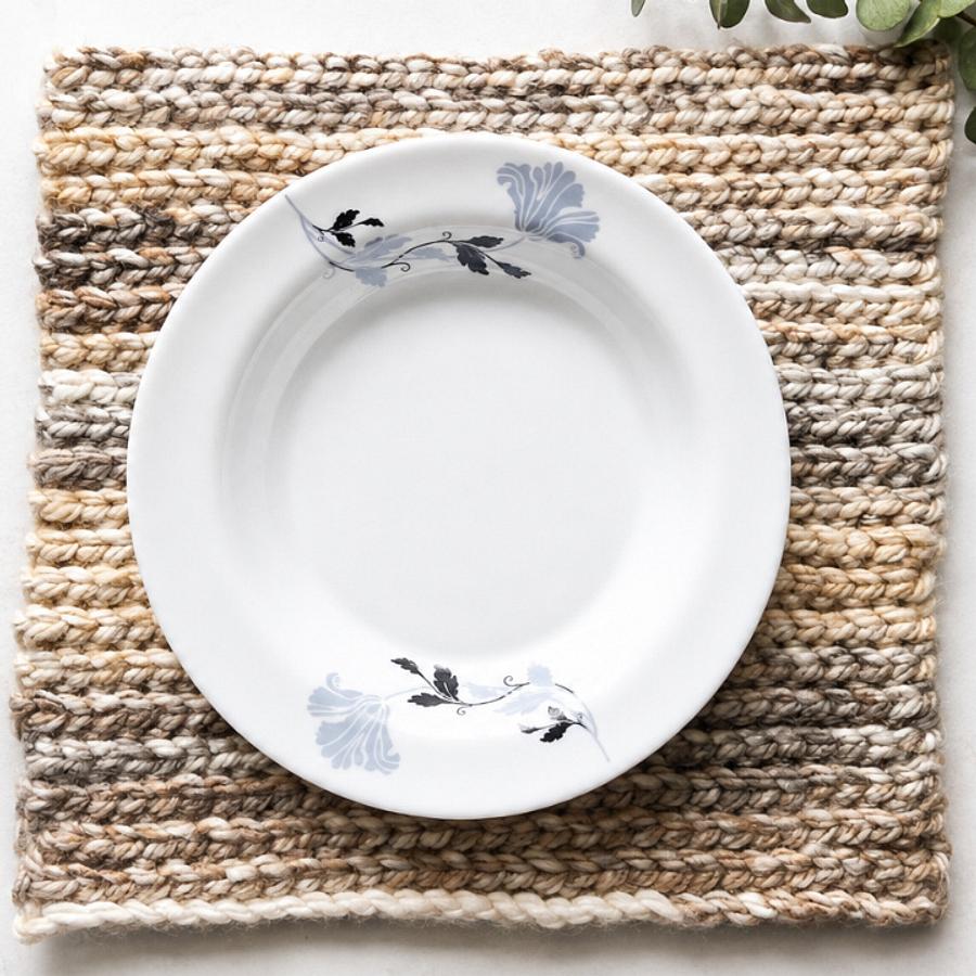Quick and Easy Knit Look Crochet Placemat