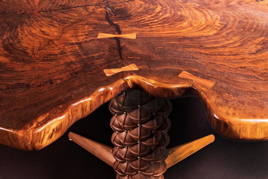 Walnut Root Slab Table