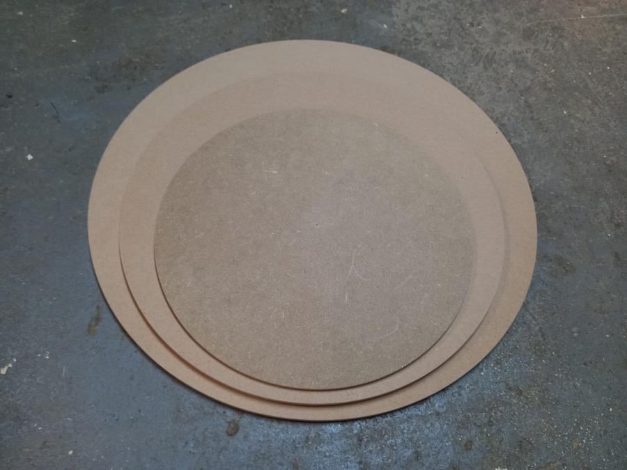 MDF CIRCLES / CIRCLE CUTTING JIG