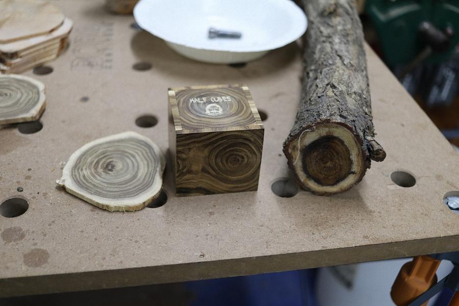 “Half Cubes” Packing Puzzle.