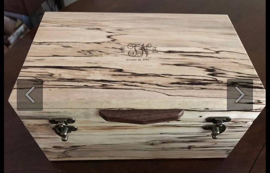 Spalted Maple Keepsake Box