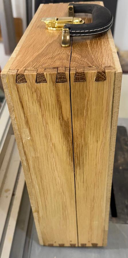 Table saw blade storage case