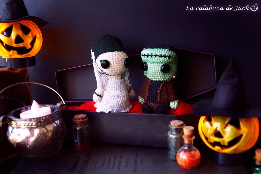 Frankestein Amigurumis - La Calabaza de Jack