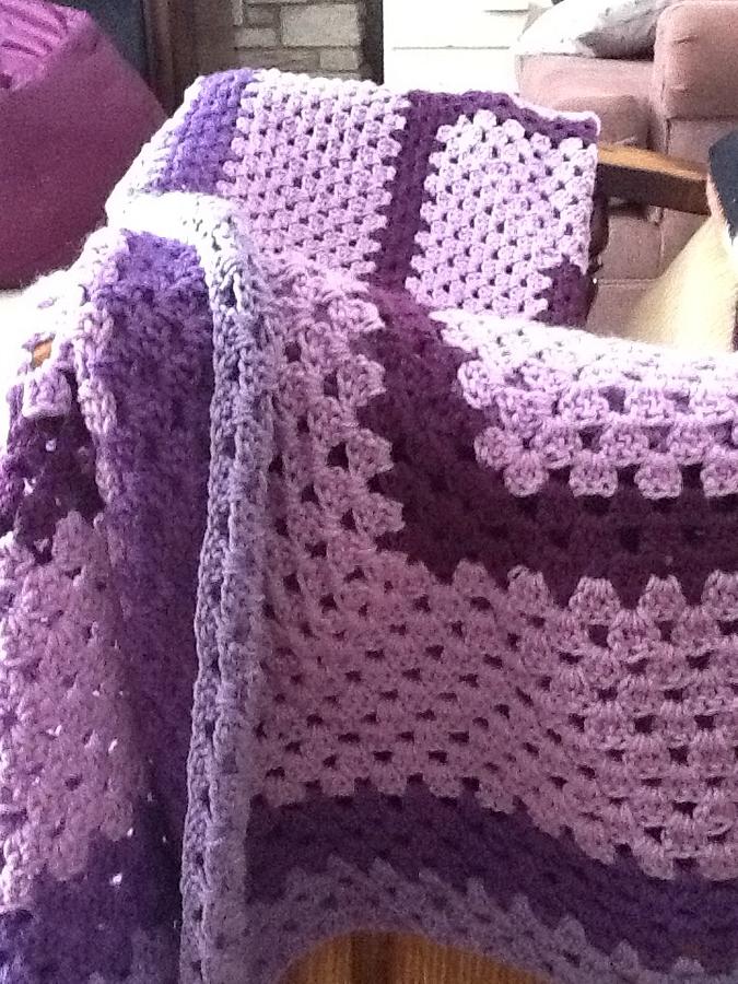 Purple blanket