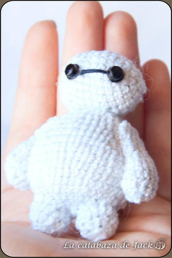 Little Baymax Amigurumi (Big Hero 6) - La Calabaza de Jack