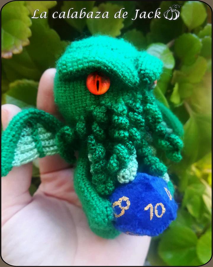 Cthulhu Amigurumi - La Calabaza de Jack