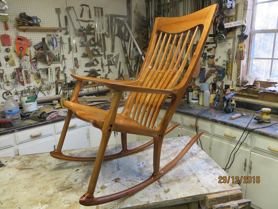 Maloof style Elegant Rocker