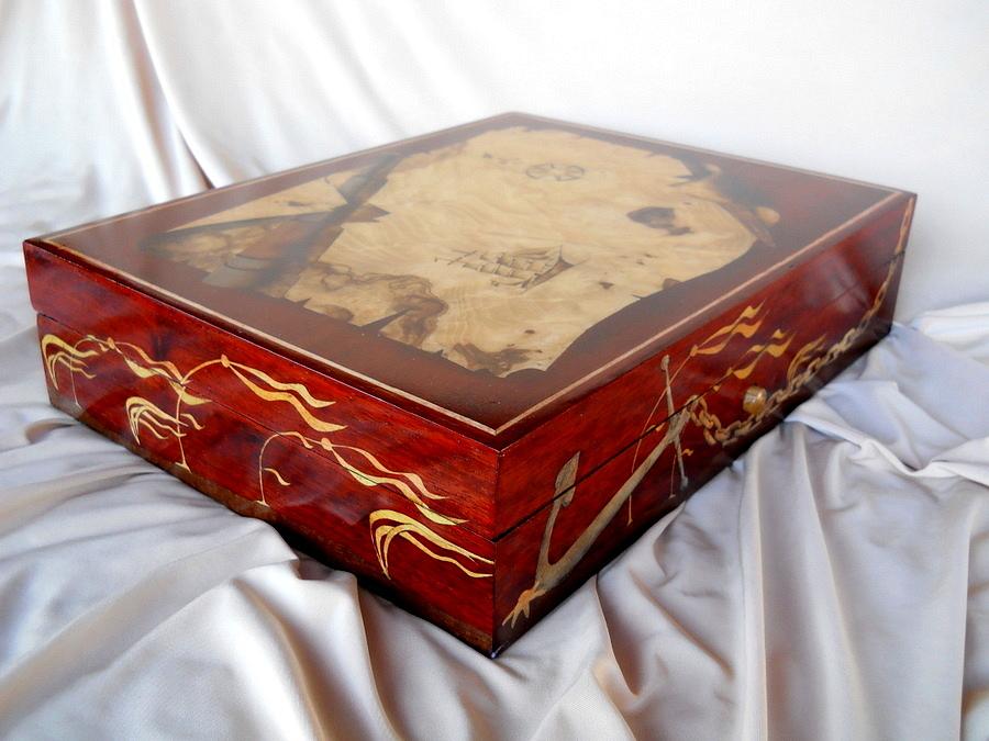 Marquetry Chart Boxes