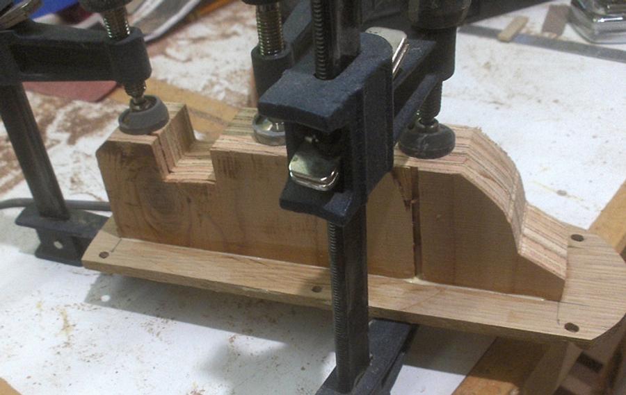Zero Clearance Insert for Dewalt Compound Miter Saw