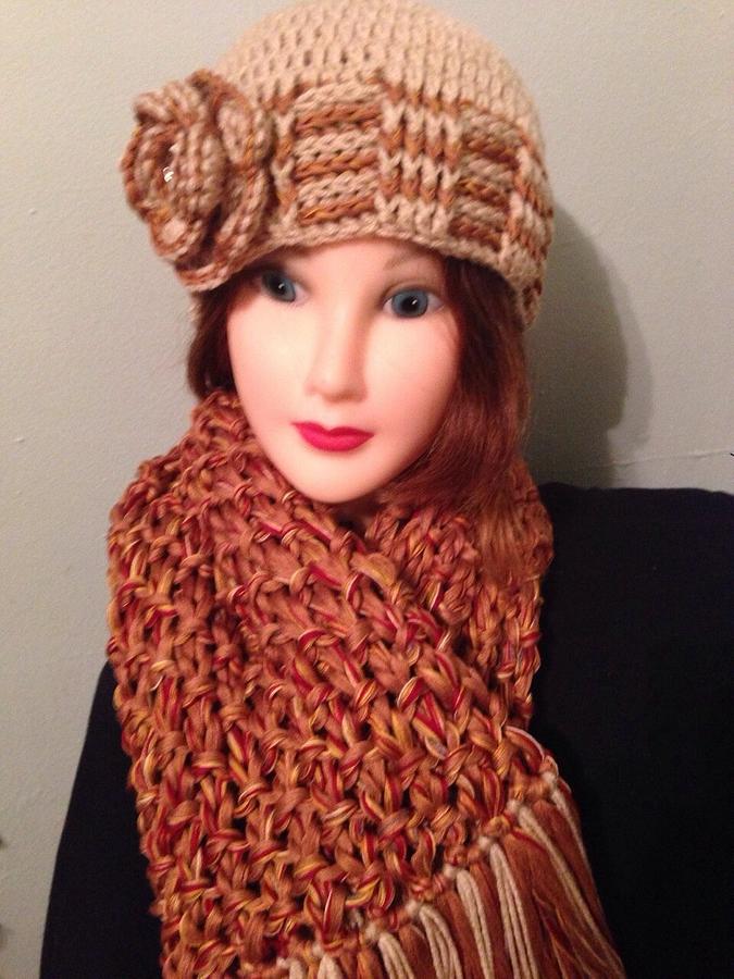 Elegance in hats and scarves.