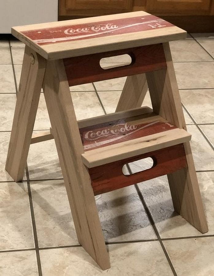 Coca Cola Step Stool