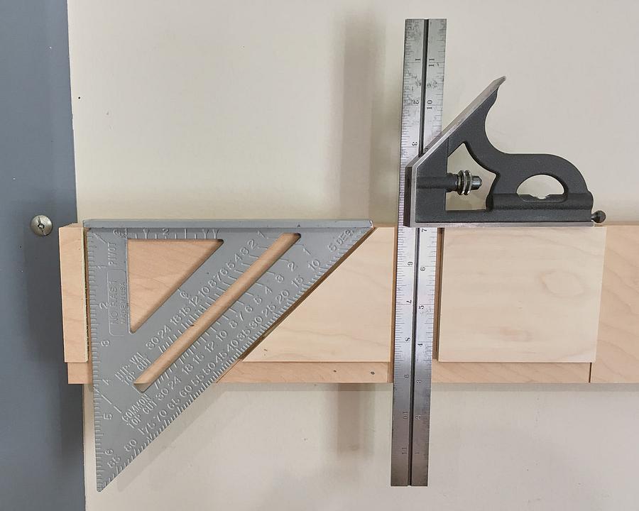 French Cleat Measurement Tool Storage