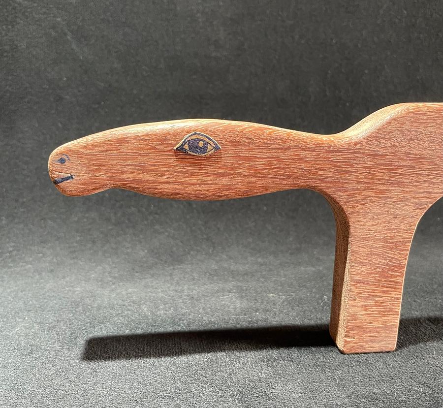 How I turned a Mid Century Modern style wooden Horse sculpture into a bow bread slicer