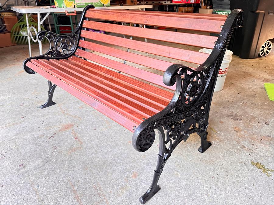 Restored Garden Bench