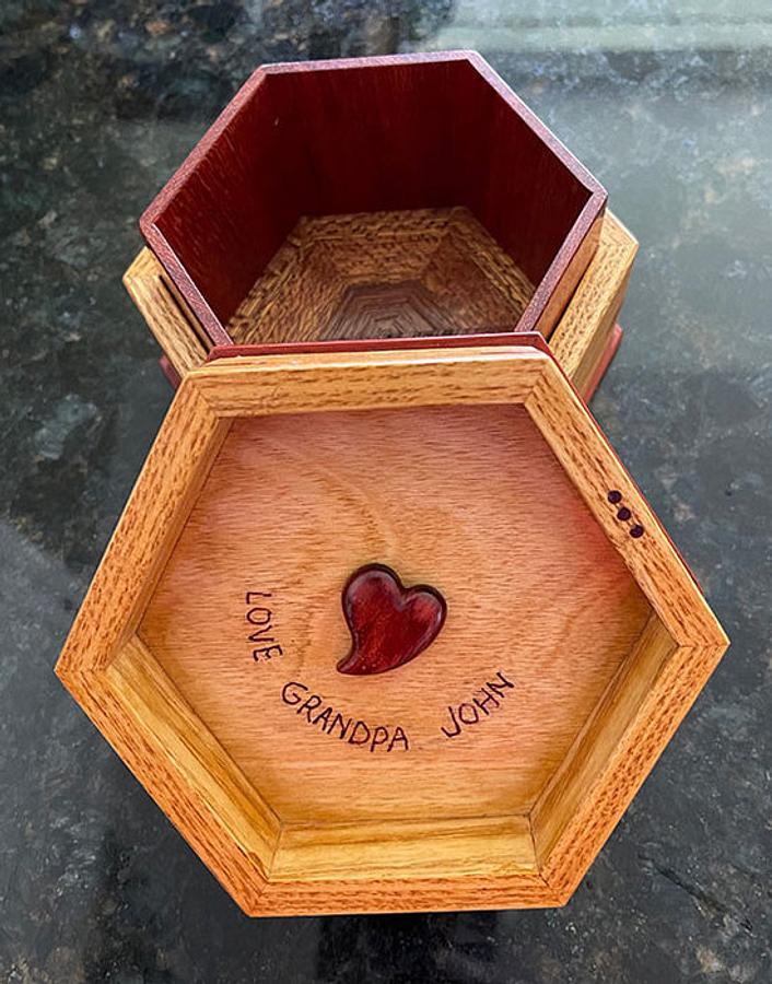 A Keepsake Box for my other Granddaughter