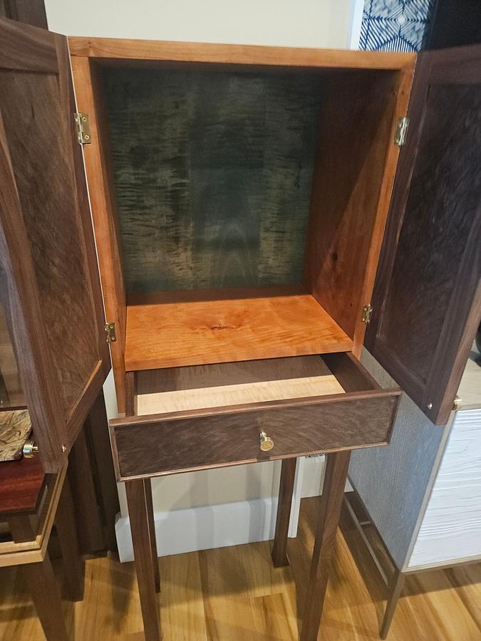 My version of Krenov cabinet on stand