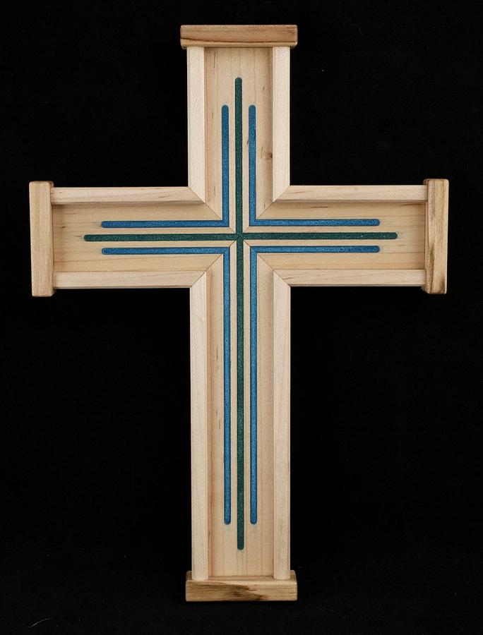 Crosses with simple inlay