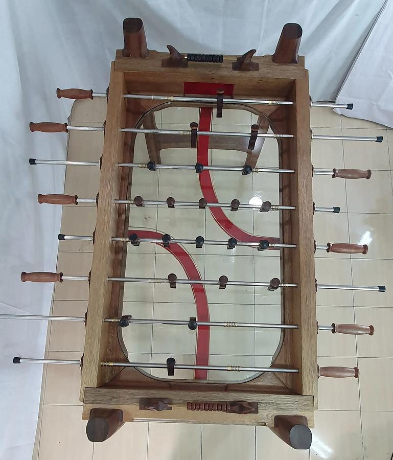 A Foosball Table designed and handcrafted by Sam M.Tai