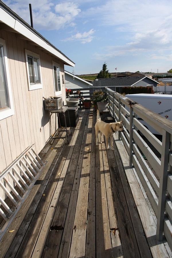 Reparing Deck Railing Using Composite and Granite