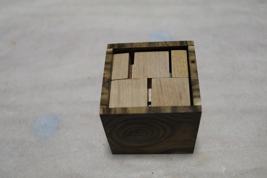 “Half Cubes” Packing Puzzle.