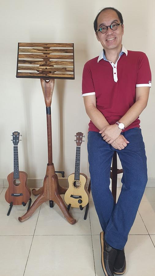 A Maloof Inspired Music Stand
