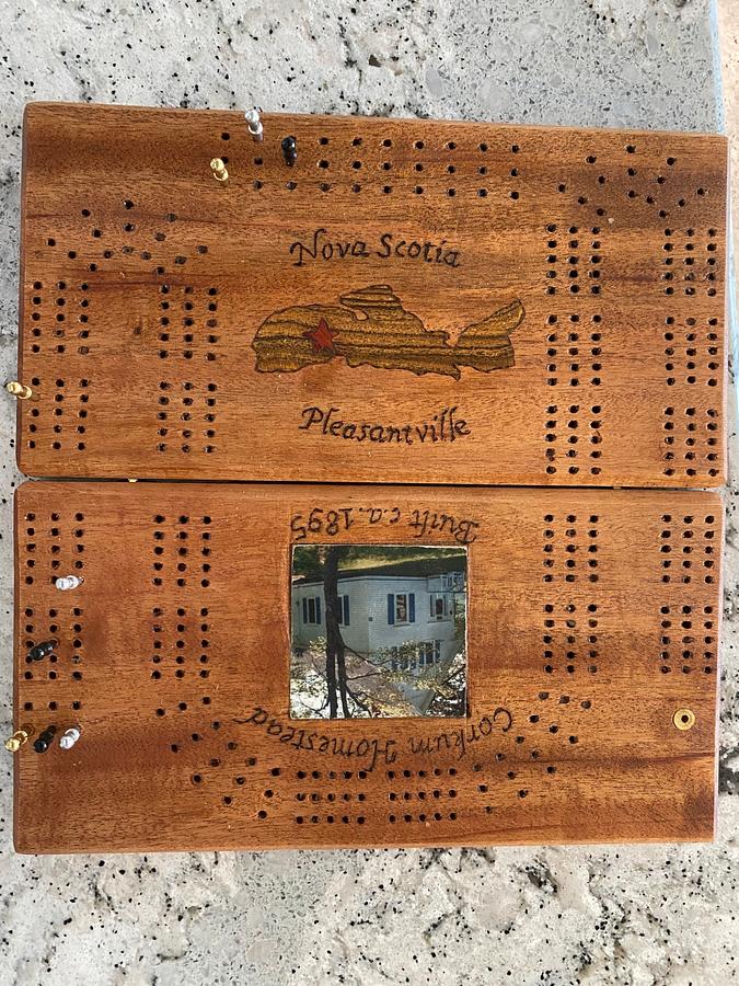 Nova Scotia Commemorative Cribbage Board